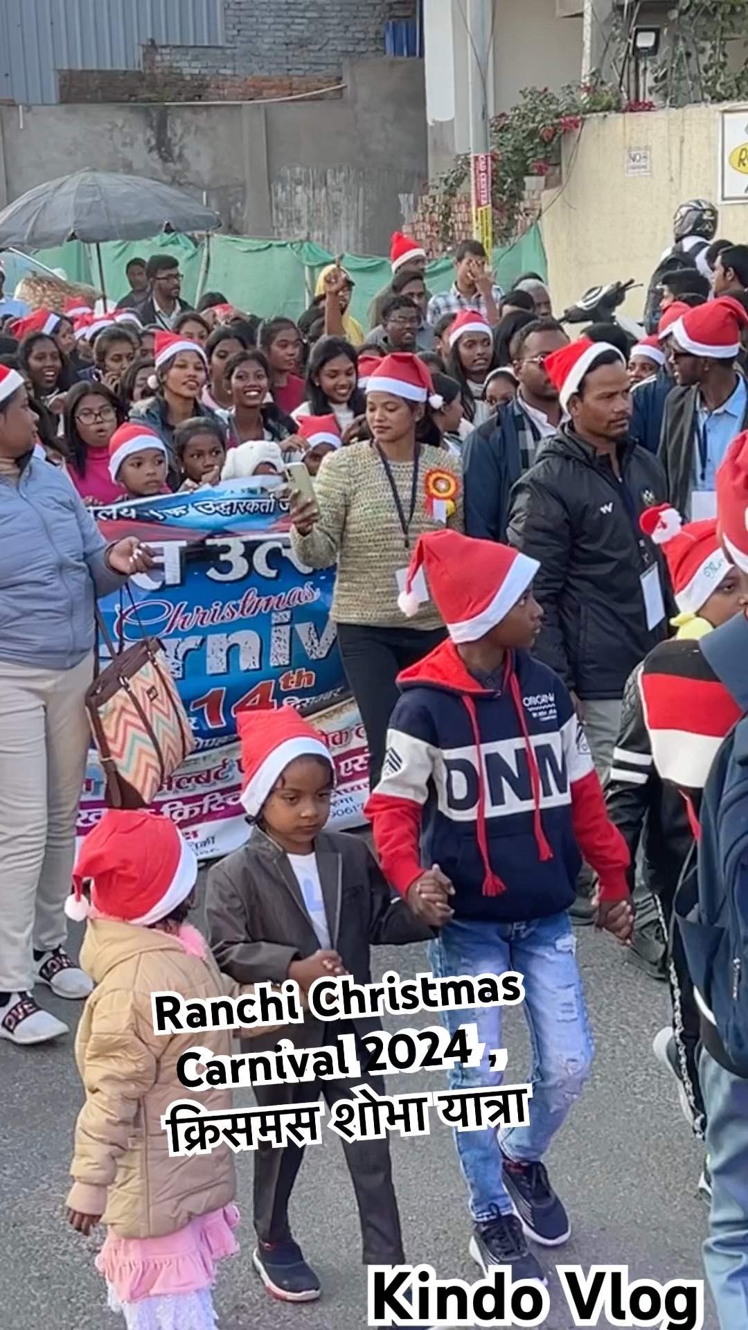 Ranchi Christmas Carnival 2024 , क्रिसमस शोभा यात्रा/video73